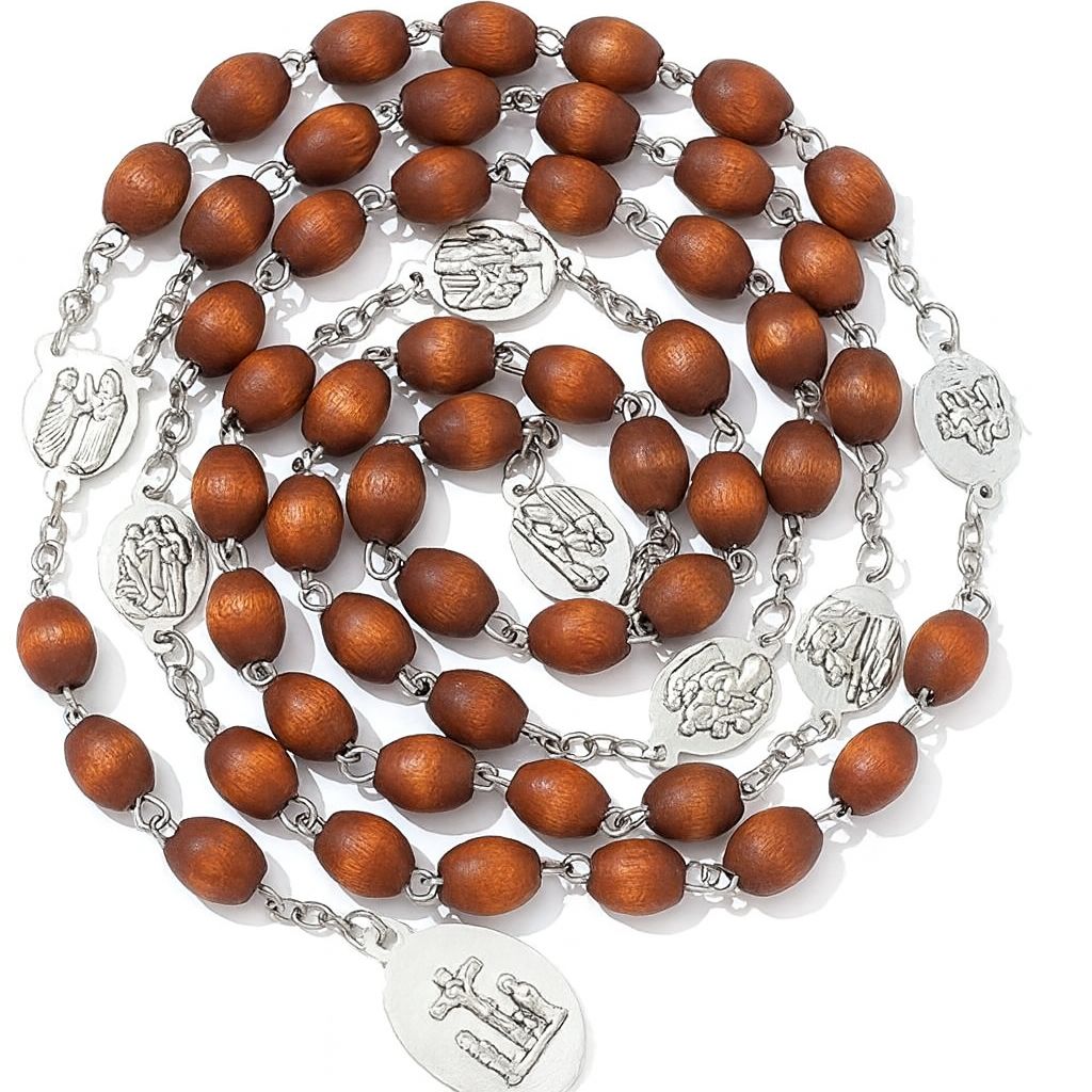 Seven Sorrows Rosary Beads - Handcrafted & Blessed in Jerusalem
