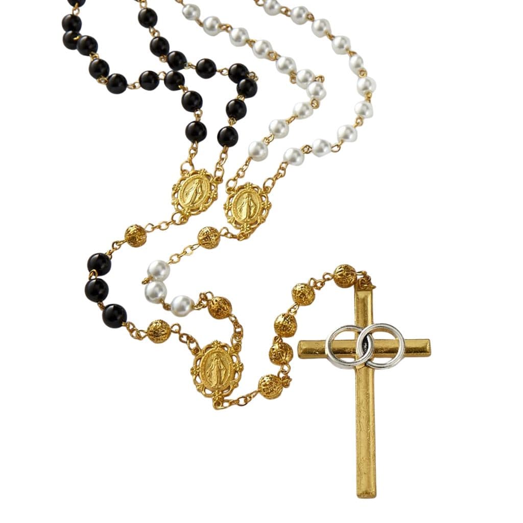 Wedding Rosary Gift - Jerusalem Made & Holy Sepulchre Blessed