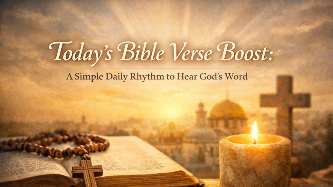 Today’s Bible Verse Boost: A Simple Daily Rhythm to Hear God’s Word