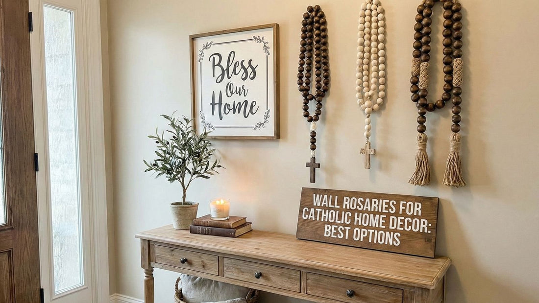 Wall Rosaries for Catholic Home Decor