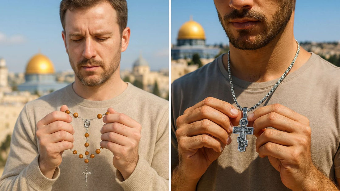 Wood Bead Rosary Guide: how to choose rosary with prayer