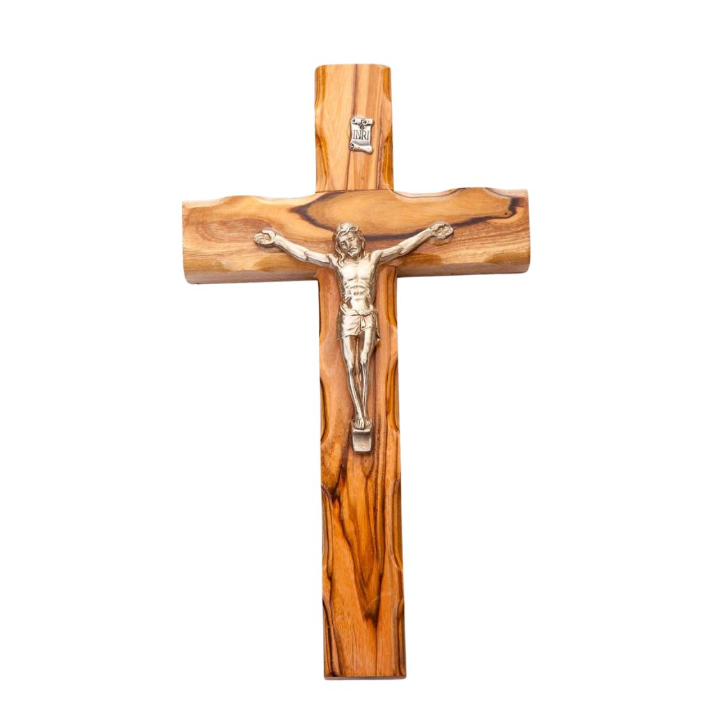 Authentic jerusalem crucifix | Olive Wood Reliquary from Jerusalem