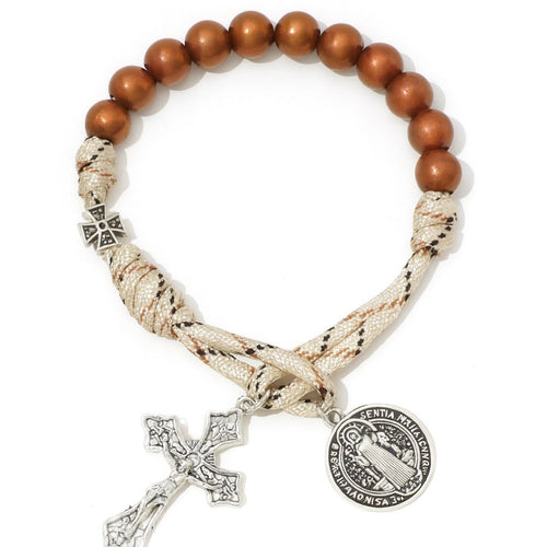 Blessed Car Rosary for Rearview Mirror – Handcrafted in Jerusalem