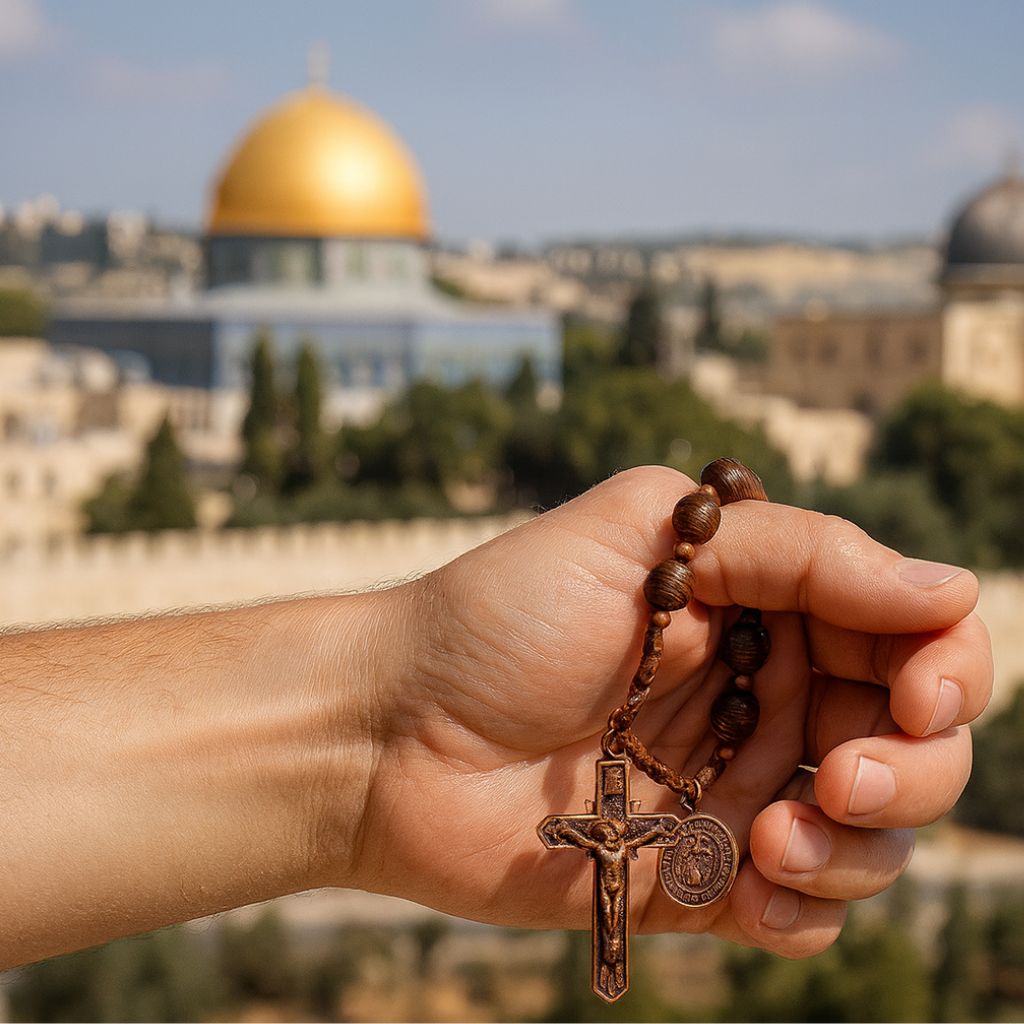 Chaplet Bracelet - Handcrafted in Jerusalem & Blessed