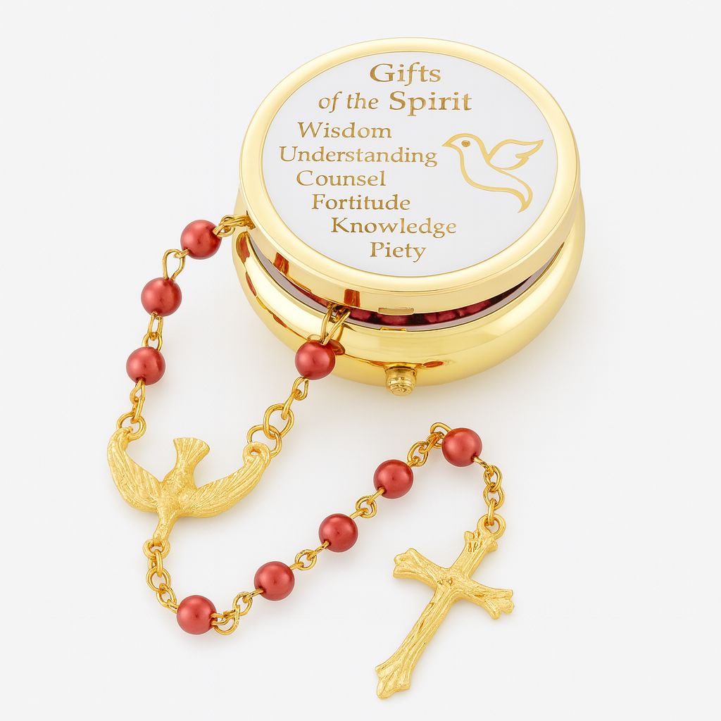 Confirmation Gift Rosary - Handcrafted in Jerusalem, Blessed