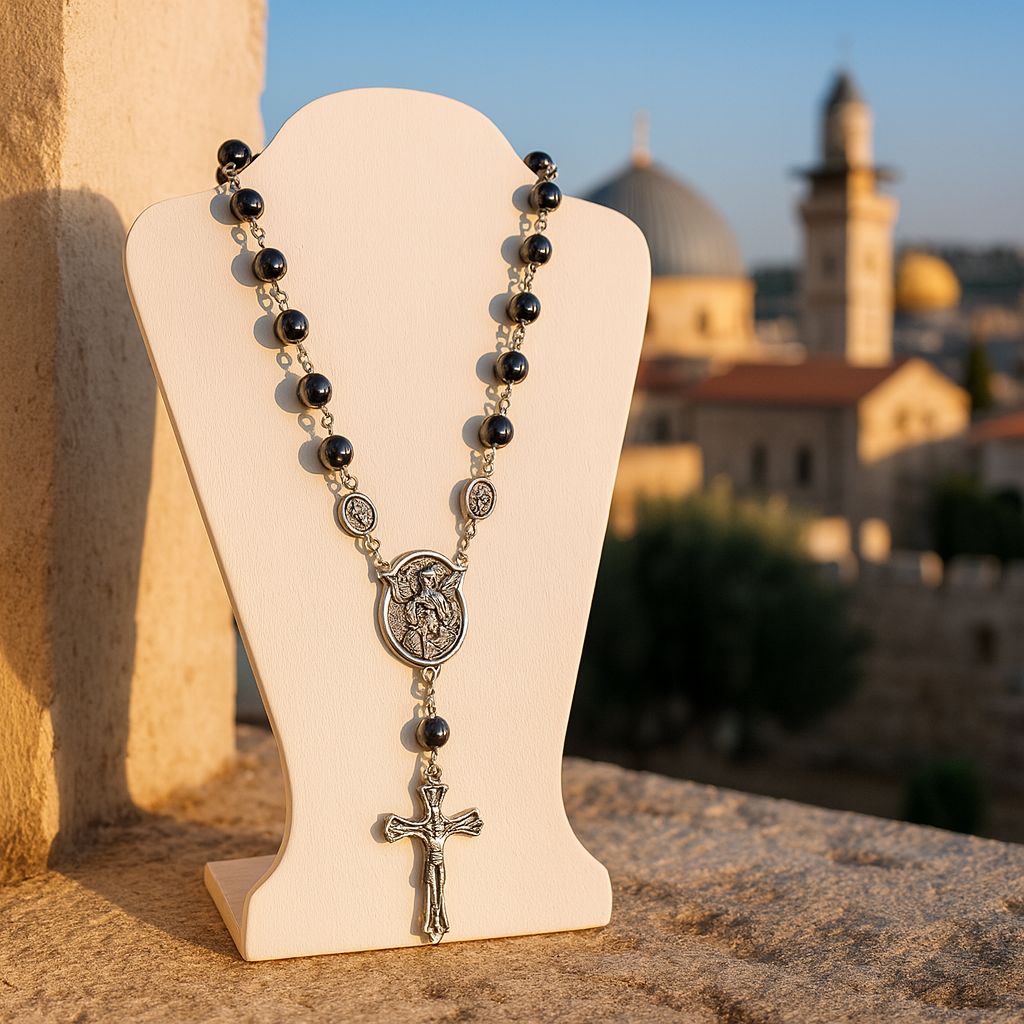 Confirmation Gift Rosary from Jerusalem - Blessed at Holy Sepulchre
