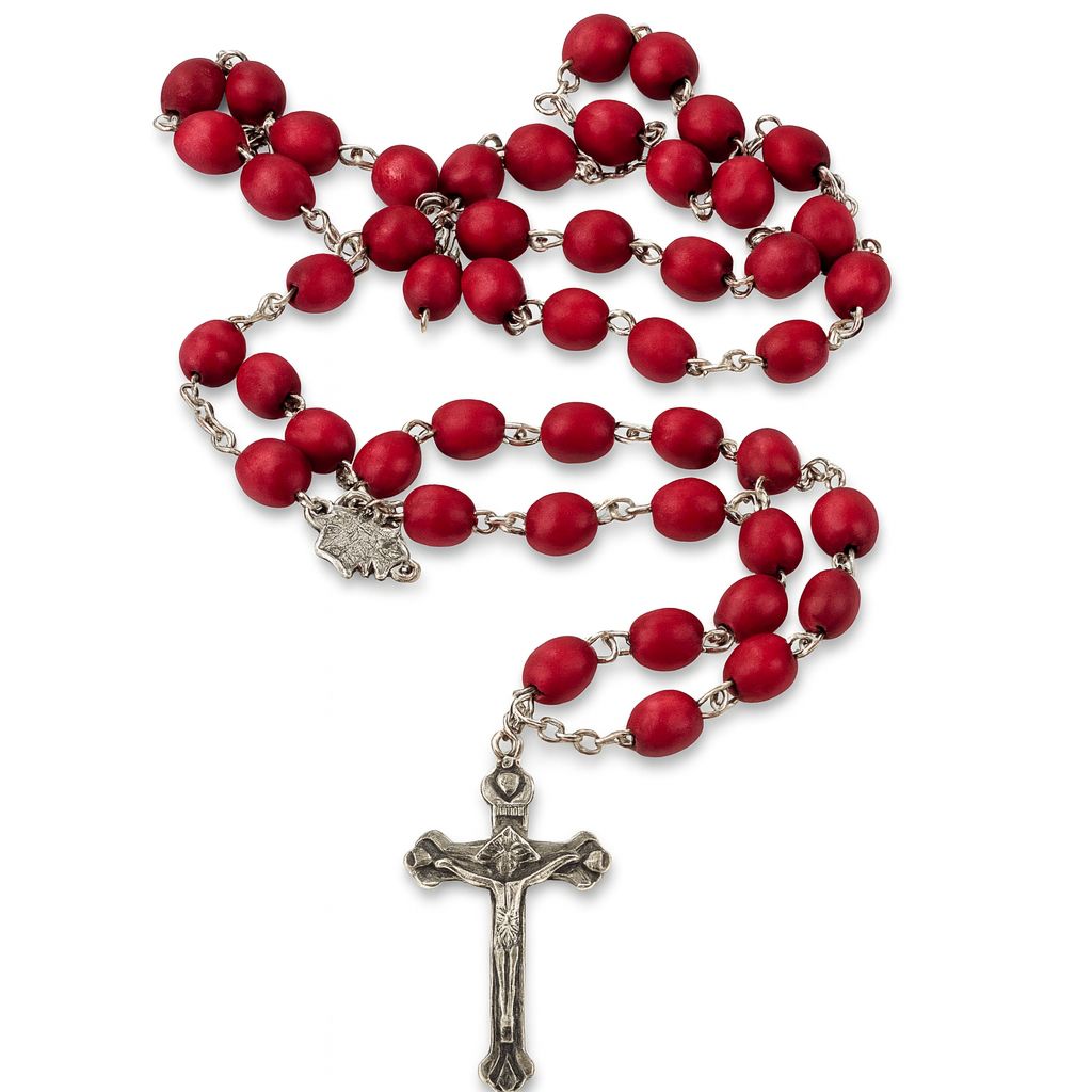 Rose Petal Rosary - Handcrafted in Jerusalem & Blessed