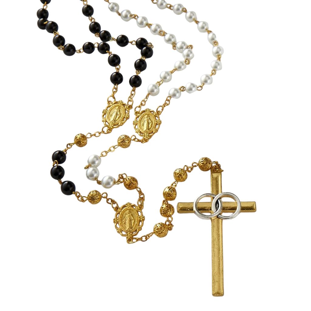 Wedding Rosary Gift - Jerusalem Made & Holy Sepulchre Blessed