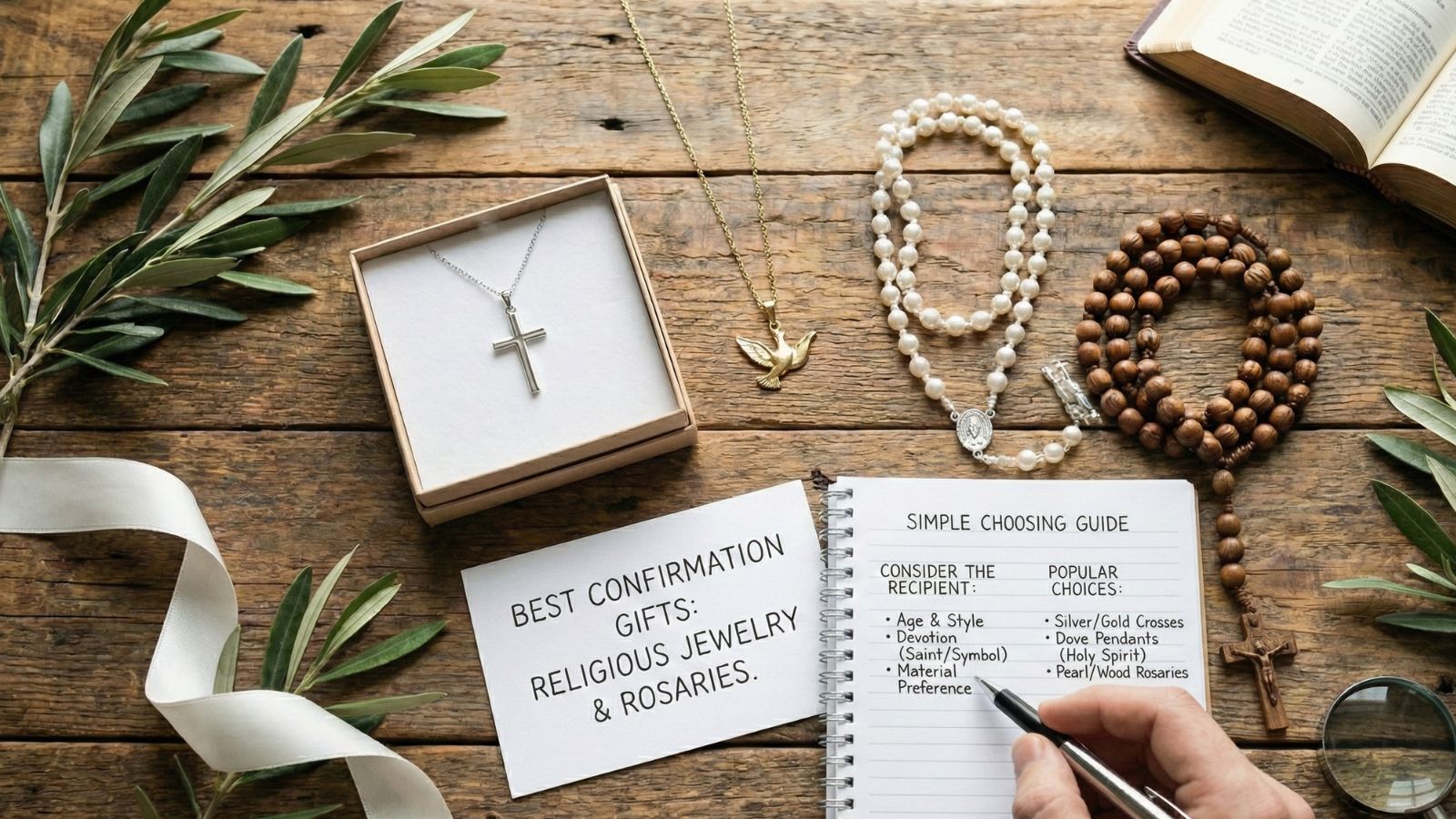 Best Confirmation Gifts: Religious Jewelry & Rosaries