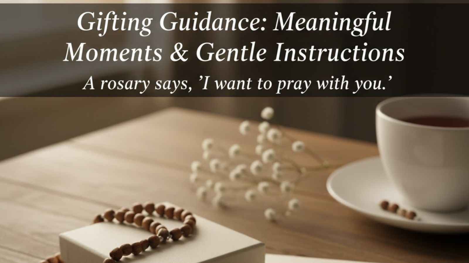Simple rosary maintenance rhythm